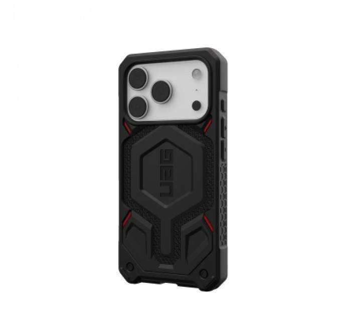 UAG Чохол до мобільного телефона UAG iPhone 17 Pro Monarch Pro MagSafe Kevlar Black (114513113940)