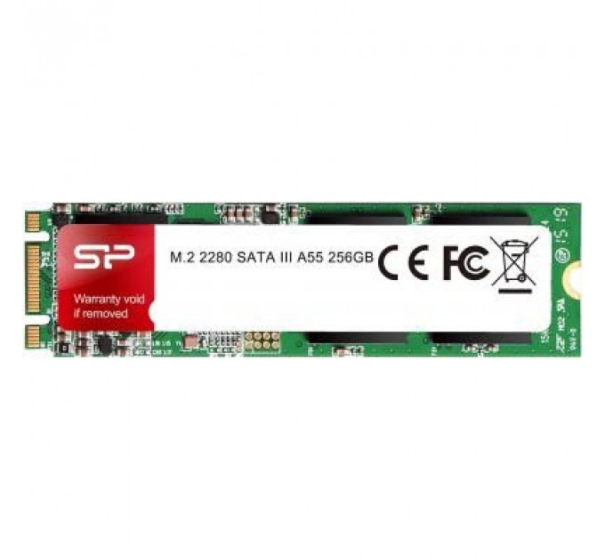 Накопичувач SSD M.2 2280 256GB Silicon Power (SP256GBSS3A55M28)