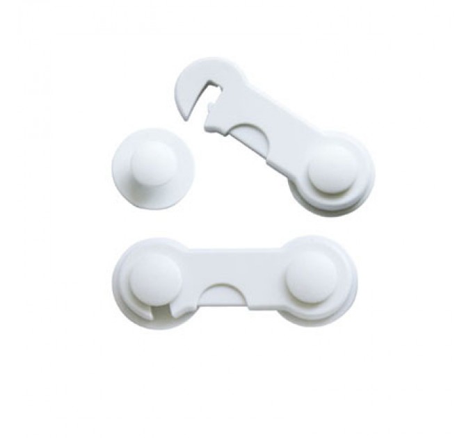 FreeON Блокіратор дверний FreeON замок для шафи (2 шт) (65347)