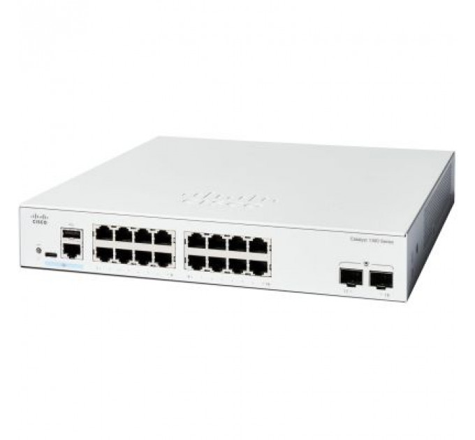 Комутатор мережевий Cisco C1300-16T-2G