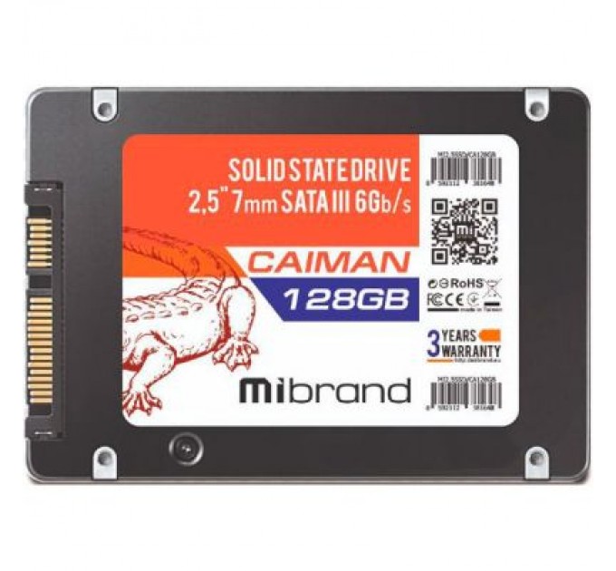 Mibrand Накопичувач SSD 2.5" 128GB Mibrand (MI2.5SSD/CA128GB)