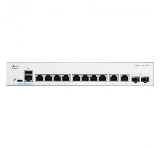 Комутатор мережевий Cisco C1300-8T-E-2G