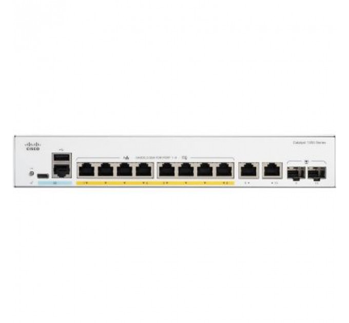 Комутатор мережевий Cisco C1300-8T-E-2G
