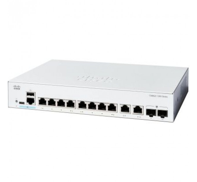 Комутатор мережевий Cisco C1300-8T-E-2G