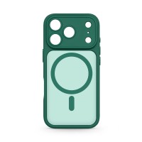 Чохол до мобільного телефона Armorstandart Lush MagCase Apple iPhone 17 Pro Dark Green (ARM87491)