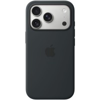 Чохол до мобільного телефона Apple iPhone 17 Pro Silicone with MagSafe Black Model A3559 (MGFK4ZM/A)