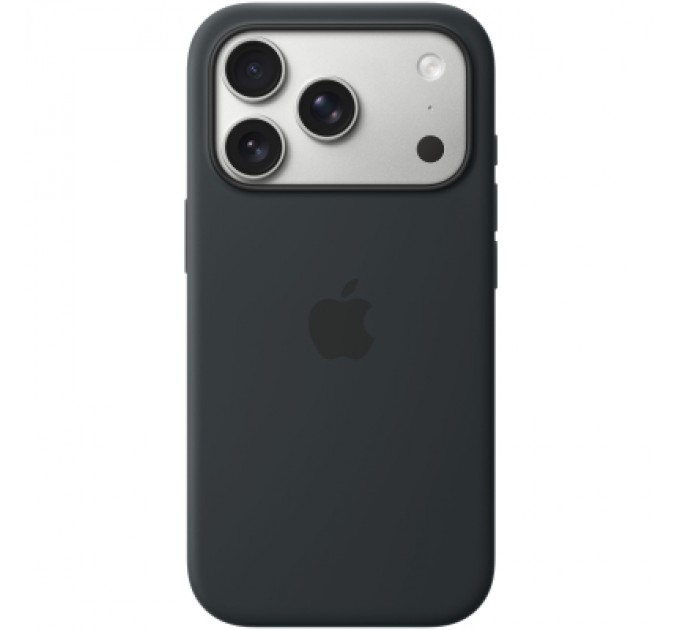 Apple Чохол до мобільного телефона Apple iPhone 17 Pro Silicone with MagSafe Black Model A3559 (MGFK4ZM/A)