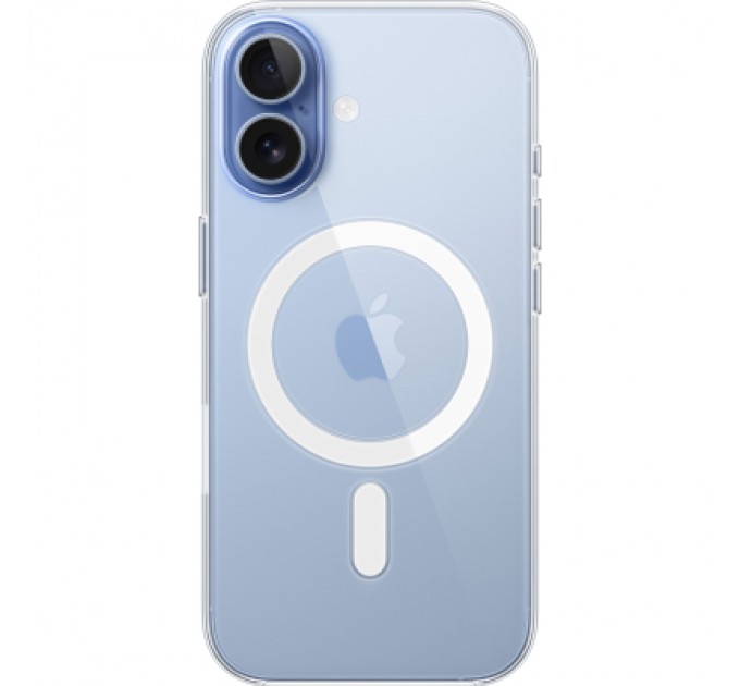 Apple Чохол до мобільного телефона Apple iPhone 17 Clear with MagSafe Model A3563 (MGF24ZM/A)