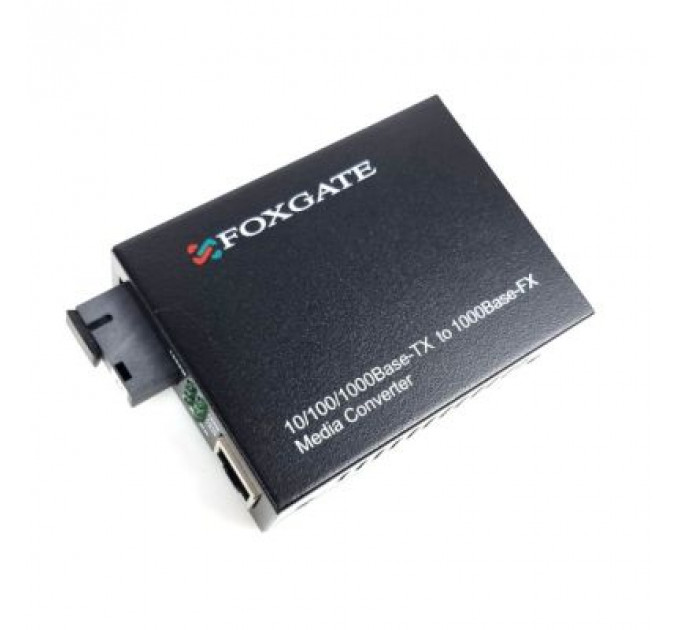 Медіаконвертер EC-Q-1G-1SM-1550nm-20-LFP FoxGate
