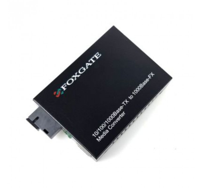 Медіаконвертер EC-Q-1G-1SM-1550nm-20-LFP FoxGate