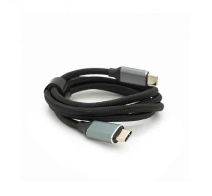 Voltronic Дата кабель USB-C to USB-C 1.0m USB 3.2 Gen2 100W 10Gbps 4K60Hz black Voltronic (YT-TC-TC-B-1m)
