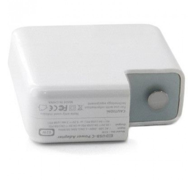 Блок живлення до ноутбуку Extradigital APPLE 61W USB-C (PSA3861)