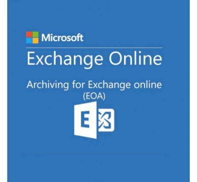 Microsoft Офісний додаток Microsoft Exchange Online Archiving for Exchange Server P1Y Annual Lic (CFQ7TTC0LHQ5_0001_P1Y_A)