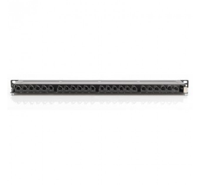 Патч-панель 19" 24xRJ-45 STP cat.6A, 0.5U Digitus (DN-91624S-SL-EA)