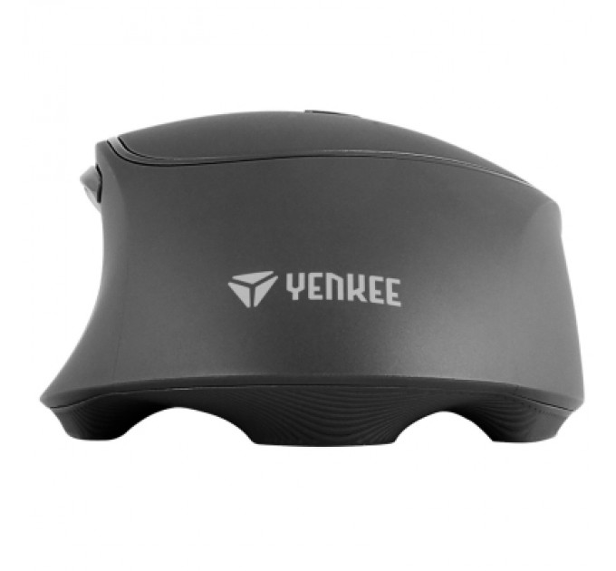 YENKEE Мишка YENKEE YMS 2080GY Slider Wireless Black (45019322)