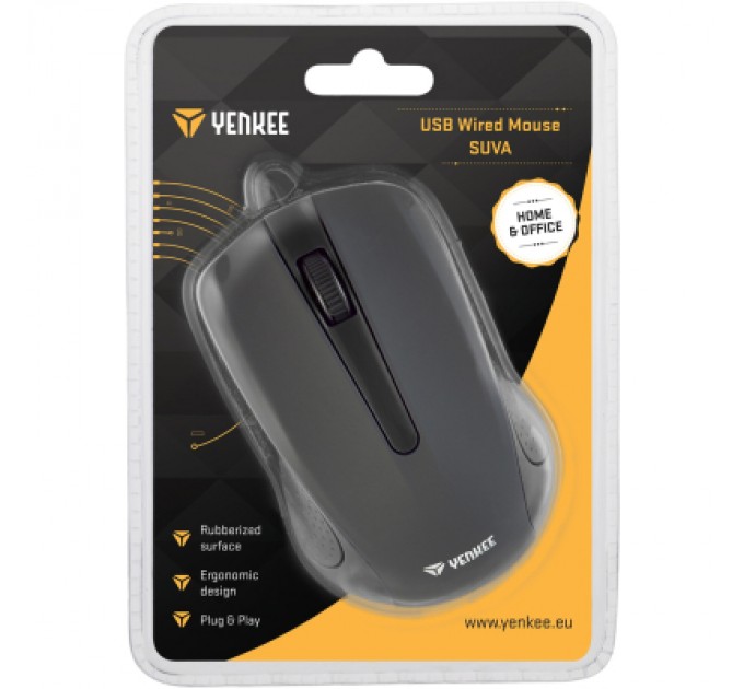 YENKEE Мишка YENKEE YMS 1015BK USB Black (45010820)