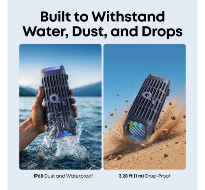 Anker Акустична система Anker SoundСore Boom 3i Blue (D5100030)