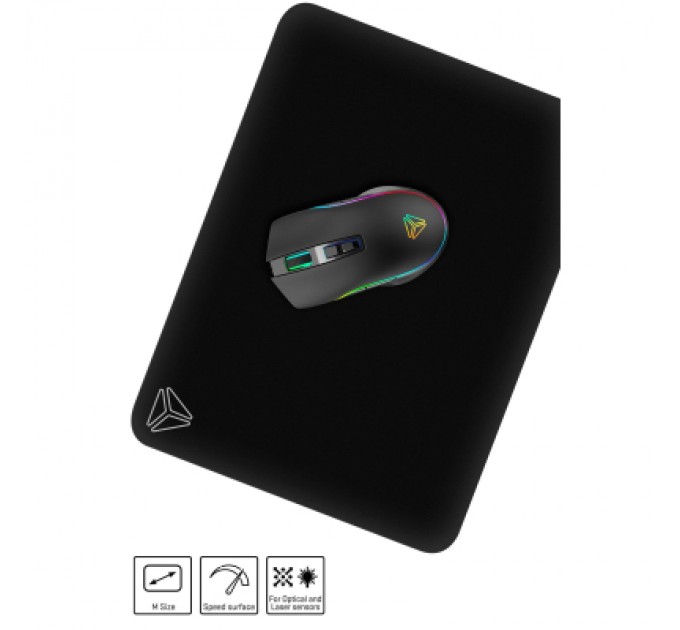 YENKEE Килимок для мишки YENKEE YPM 35 Speed Top M Black (45015887)