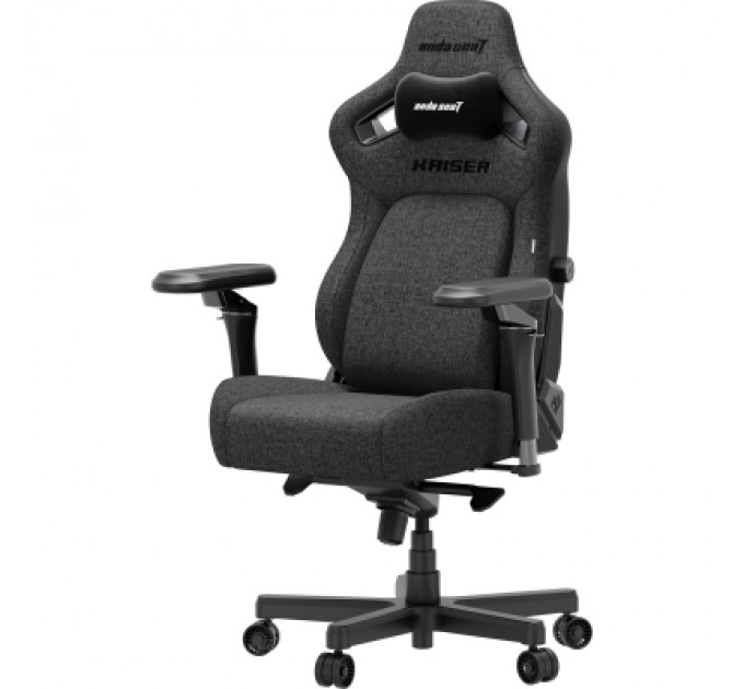 Anda Seat Крісло ігрове Anda Seat Kaiser 4 V2 Fabric Size XL Dark Gray (AD12YDDC-XLL-20-GB-CF-03)