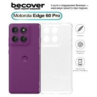 Чохол до мобільного телефона BeCover Anti-Shock Motorola Edge 60 Pro Clear (713806)