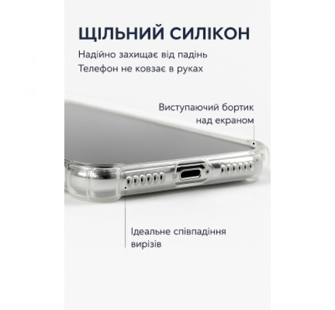 BeCover Чохол до мобільного телефона BeCover Anti-Shock Xiaomi Redmi 15C 4G/5G Clear (713812)