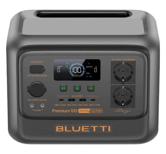 BLUETTI Зарядна станція BLUETTI Premium 100 V2 2000W 1024Wh (PR100V2)