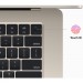 Apple Ноутбук Apple MacBook Air M2 A2941 Starlight (MQKU3UA/A)