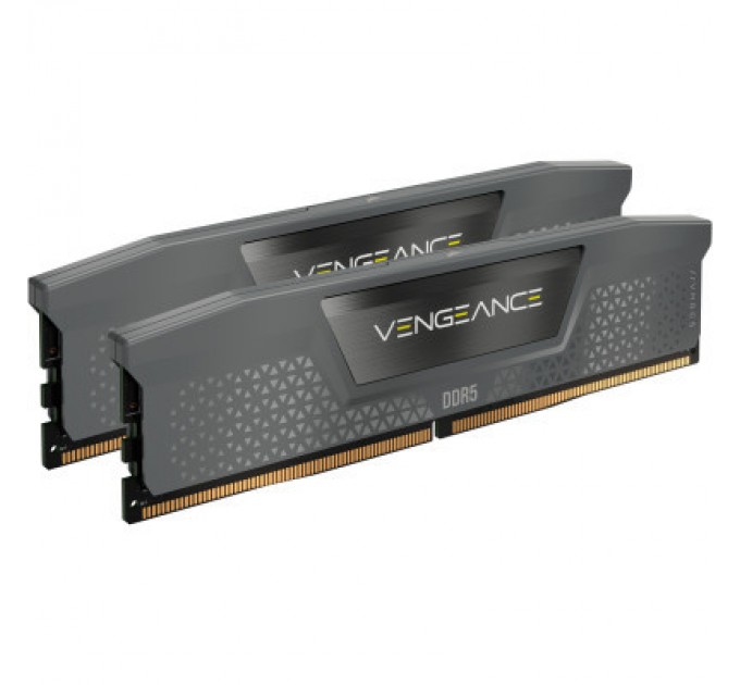 Corsair Модуль пам'яті для комп'ютера DDR5 32GB (2x16GB) 6000 MHz Vengeance Cool Gray Corsair (CMK32GX5M2B6000Z30)