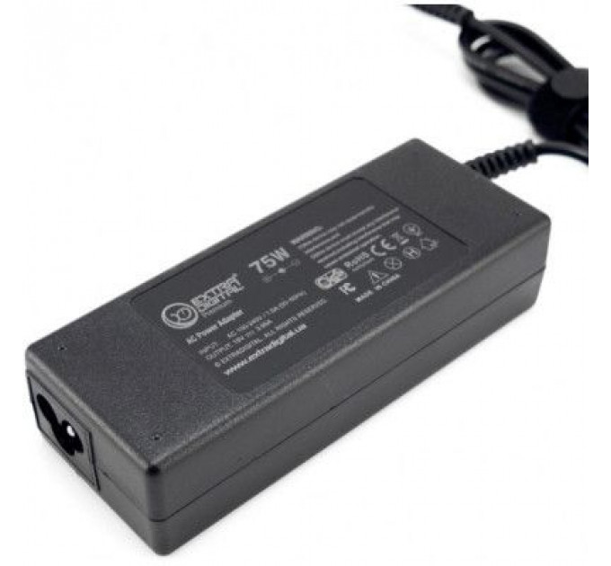 Блок живлення до ноутбуку Extradigital Toshiba 19V, 3.95A, 75W (5.5x2.5) (PST3879)