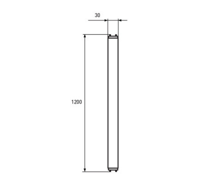 Eurolamp Лампочка Eurolamp T8 скло 18W 6500K (LED-T8-18W/6500(OS))