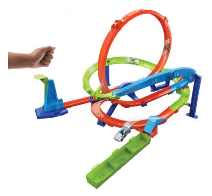 Hot Wheels Автотрек Hot Wheels Action Випробування гіперпетлі (HTK16)