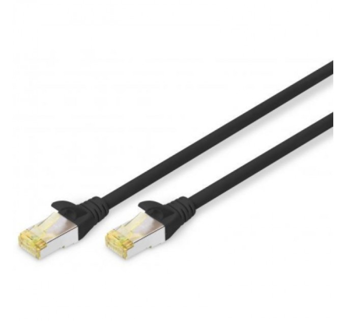 Digitus Патч-корд 2м CAT 6a S-FTP, AWG 26/7, Cu, LSZH, black Digitus (DK-1644-A-020/BL)