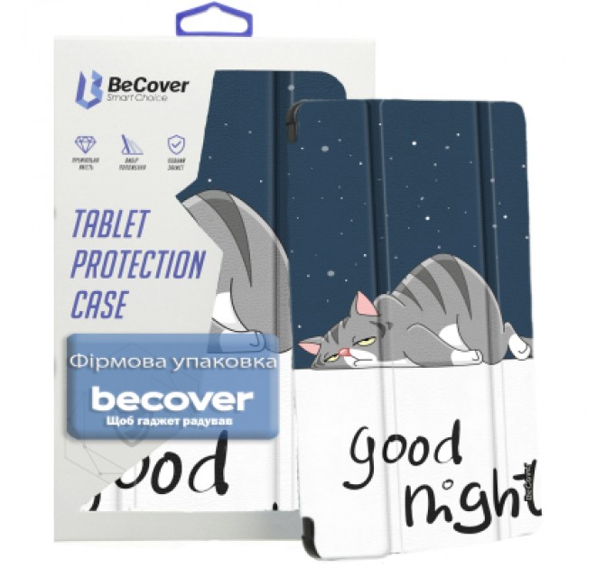 BeCover Чохол до планшета BeCover Smart Case Samsung Galaxy Tab A11 Plus SM-X236B 11.0" Good Night (713999)