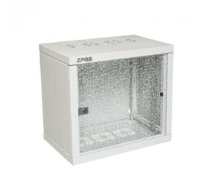 Шафа настінна Zpas 12U 19" 600x600 Z-BOX (W-ZBOX6060-12S-011)