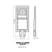 Videx Прожектор Videx 2300Lm 5000K (VL-SLSO-082-S)