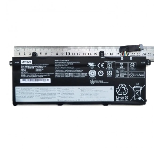 Lenovo Акумулятор до ноутбука Lenovo ThinkPad T490/T14 L18M3P74, 4345mAh (51Wh), 3cell, 11.52V, Li-ion (A47950)