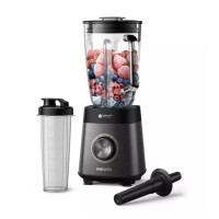 Блендер Philips стаціонарний Series 5000, 1200Вт, чаша-2000мл, скло, склянка в ко (HR3041/00)