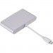 Dynamode Концентратор Dynamode USB3.1 Type-C to 1хHDMI, 1хRJ-45, 1хUSB 3.0, 1хUSB Type-C Fe (Multiport USB 3.1 Type-C to HDMI-RJ45)