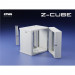 Шафа настінна Zpas 15U 19" 600x600 Z-CUBE (W-ZCUBE6060-15S-011)