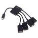 Lapara Концентратор Lapara LA-MicroUSB-OTG-HUB black