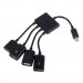 Lapara Концентратор Lapara LA-MicroUSB-OTG-HUB black