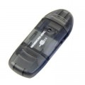 STLab Зчитувач флеш-карт ST-Lab SD/ SDHC/ MMC /RS-MMC (U-371 black)