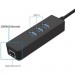 Dynamode Концентратор Dynamode USB 3.0 Type-A - RJ45 Gigabit Lan, 3*USB 3.0 (USB3.0-Type-A-RJ45-HUB3)
