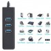 Dynamode Концентратор Dynamode USB 3.0 Type-A - RJ45 Gigabit Lan, 3*USB 3.0 (USB3.0-Type-A-RJ45-HUB3)