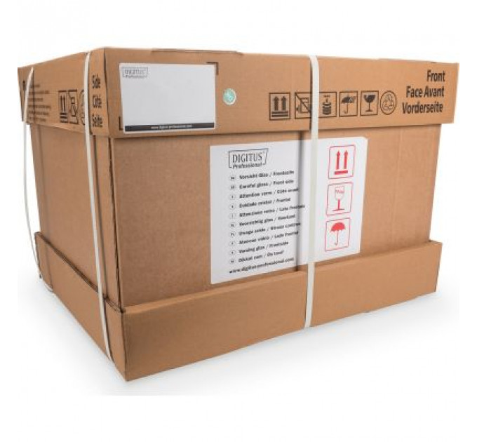 Шафа настінна Digitus 9U Wall Mounting Unique 19" 600x600 (DN-1909U-6/6-SW)