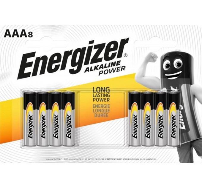 Energizer Батарейка Energizer AAA/LR03 BL 8шт