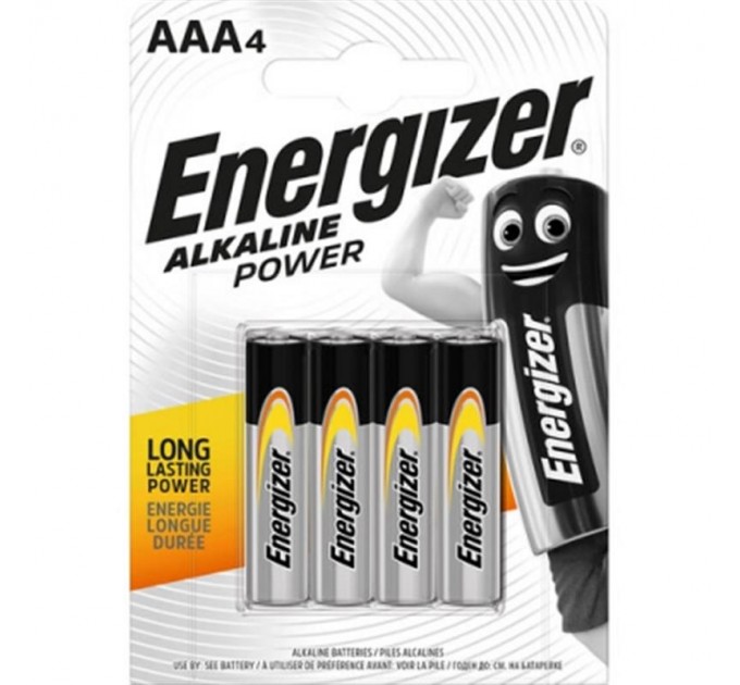 Energizer Батарейка Energizer Alkaline Power AAA 4 шт