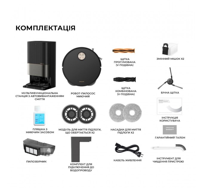 Dreame Робот-пилосос Dreame X50 Master (RLX86CE-1)