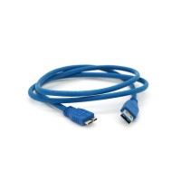 Дата кабель USB 3.0 AM to Micro B 1.0m blue Voltronic (YT-3.0AM\Micro-B-1.0BL)