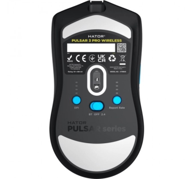 Мишка Hator Pulsar 3 Pro Wireless Black (HTM640)